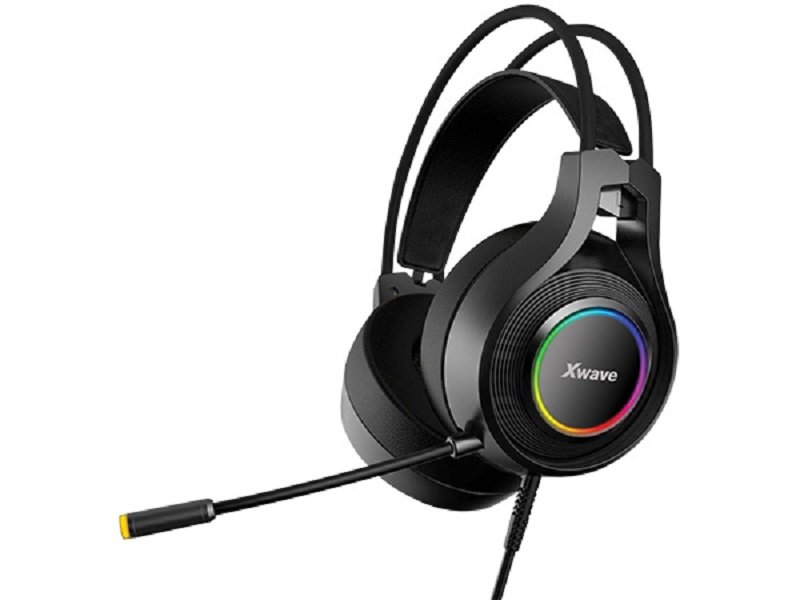 Xwave HD-550 G Slušalice Gaming stereo sa mikrofonom/USB 2.0/2.2m kabel/kontrole/RGB LED crne