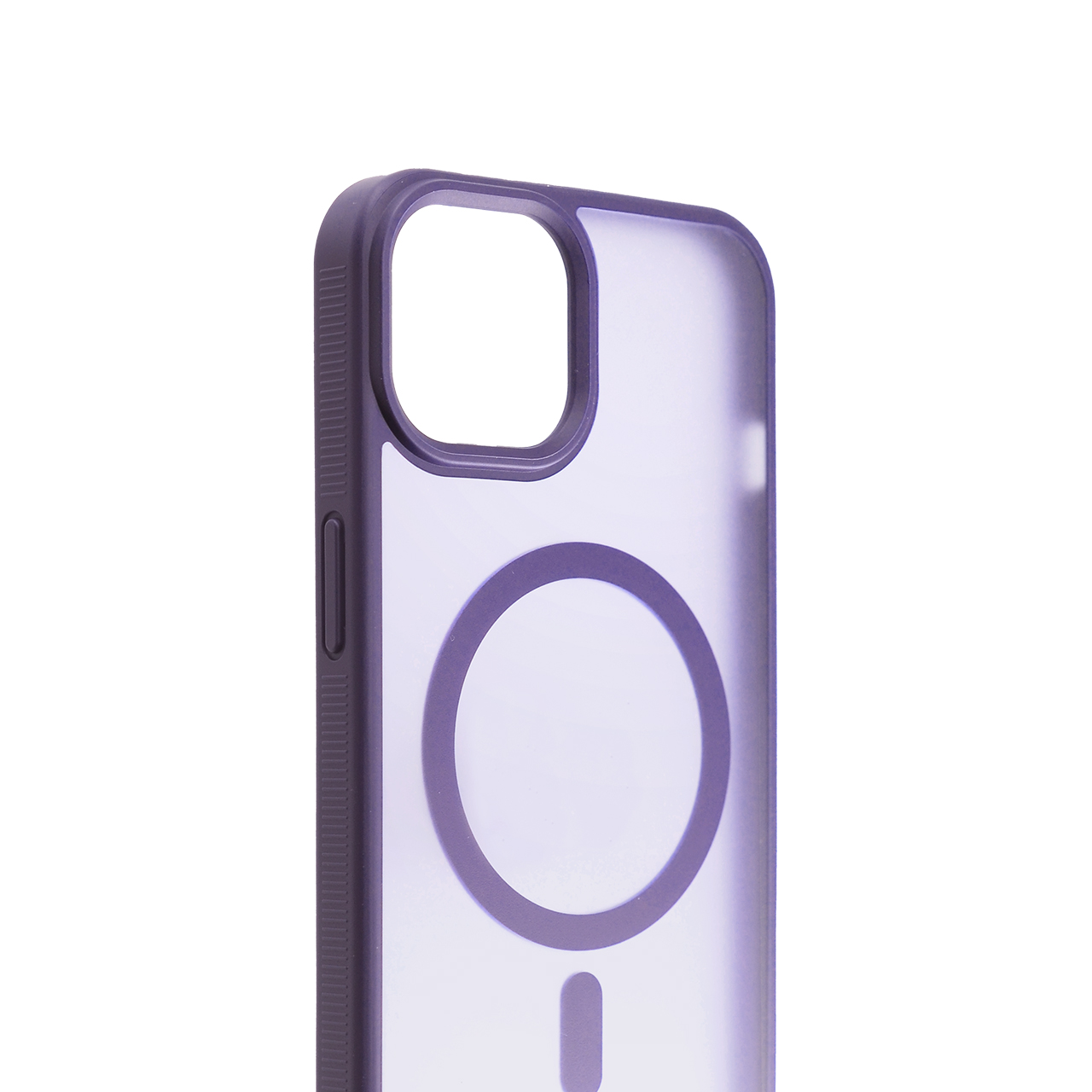 Pc pastel magsafe  for iphone 14 (6.1") ljubičasta