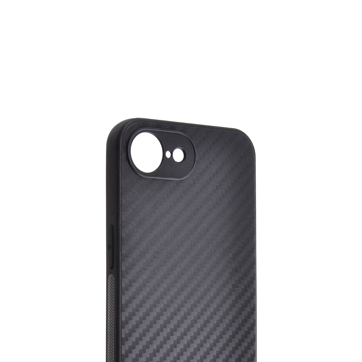 Tpu carbon 0,3mm za iphone 16e (6.1") black