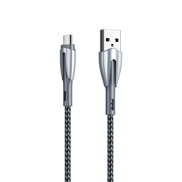 Usb data cable remax rc-162a type-c (3a) srebrni 1m