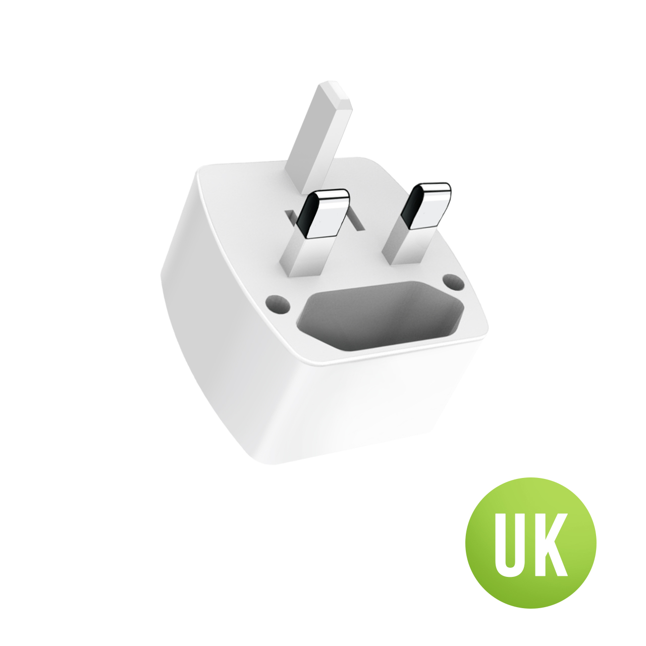 Wewo w4 univerzalni adapter 100-250v 6a usa/uk/aus/eu (beli)