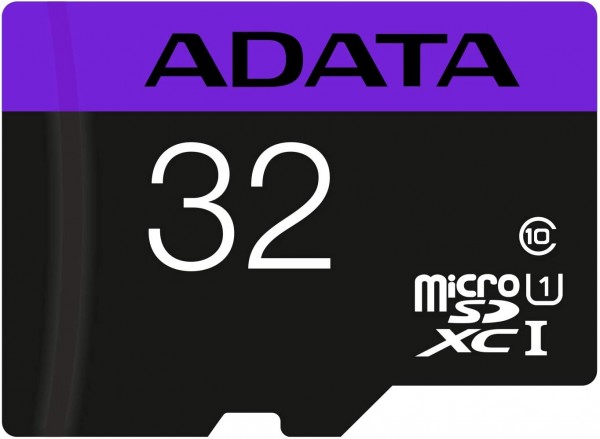 A-data  micro sd 32gb class 10 + sd adapter