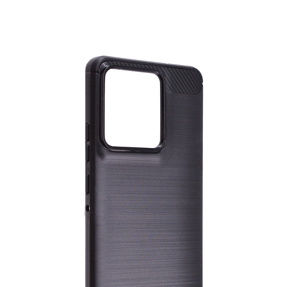 Tpu brushed za moto edge 50 pro (black)