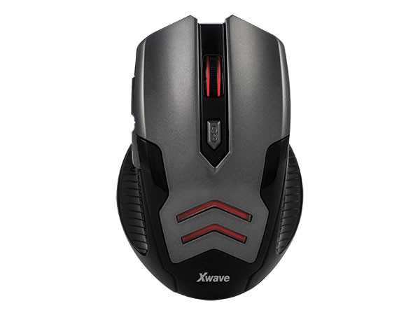 Xwave lw-14, usb bežični miš do 1600 dpi, 2.4ghz, 6-10m, 6 tastera, ergonomski