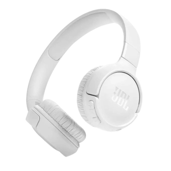 Slušalice jbl tune 520 bt white (bluetooth slušalice, on-ear, bat. 57h, jbl app, hands-free pozivi, bele)