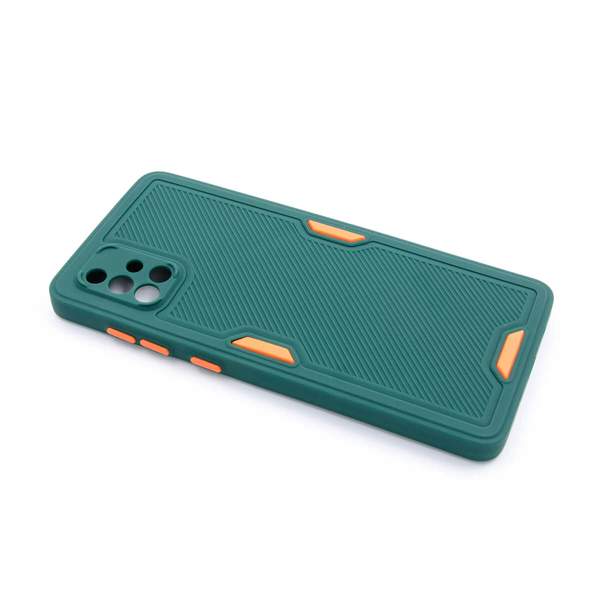TPU DASH COLOR  for SM-A715F (Galaxy A71) zelena