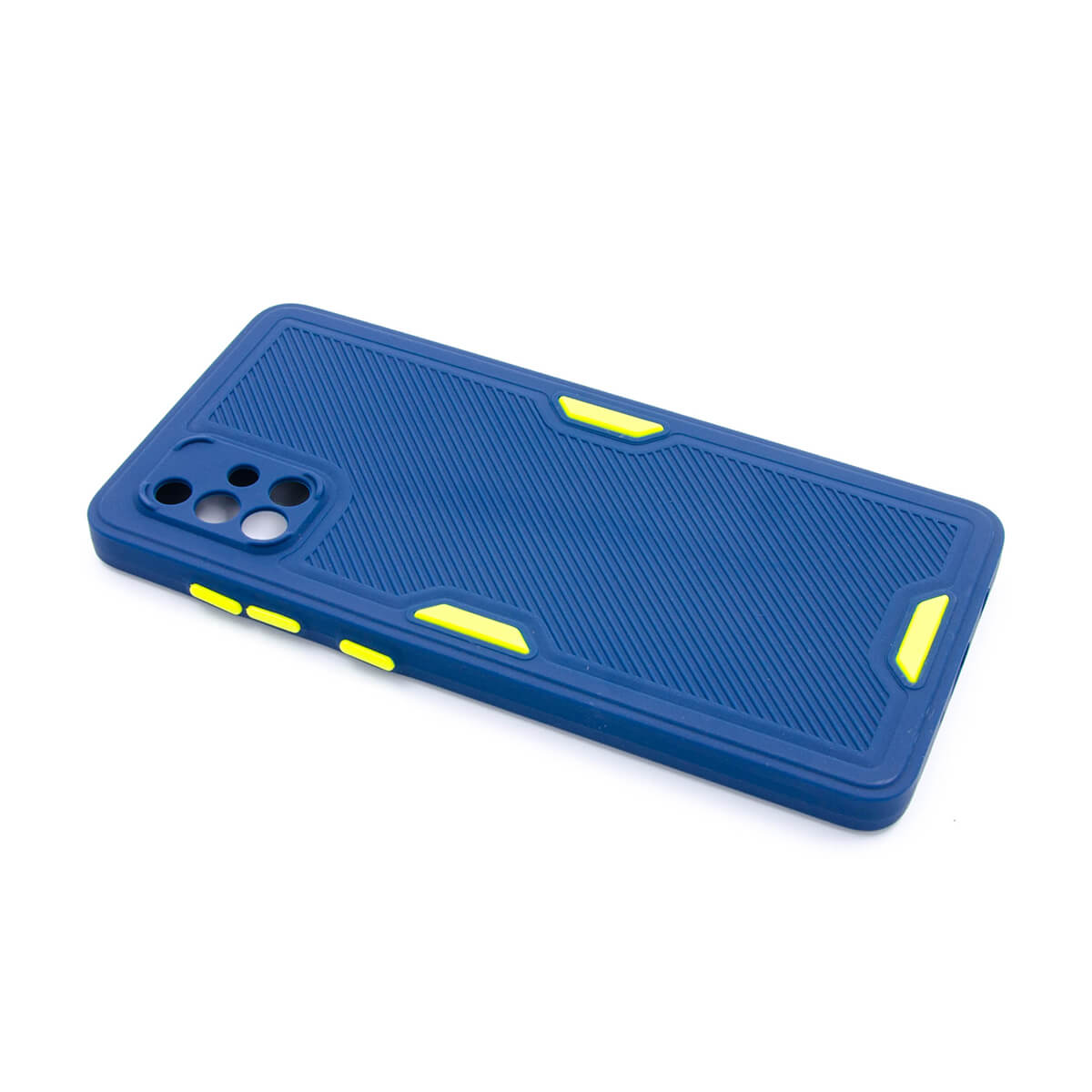 TPU DASH COLOR  for SM-A715F (Galaxy A71) plava
