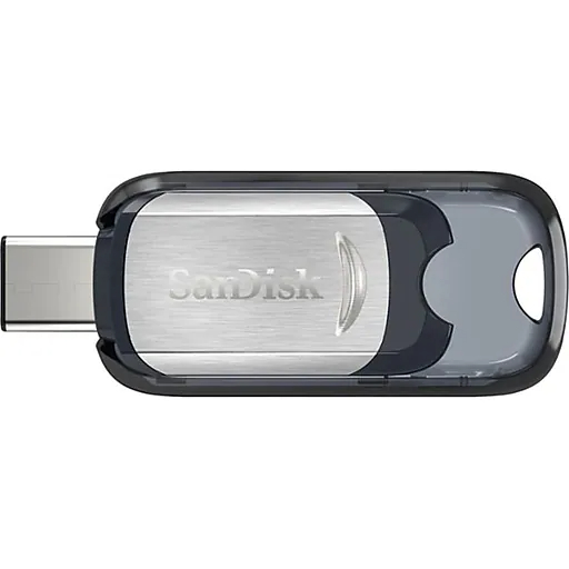 Sandisk cruzer ultra 3.1 128gb type-c flash drive 150mb/s