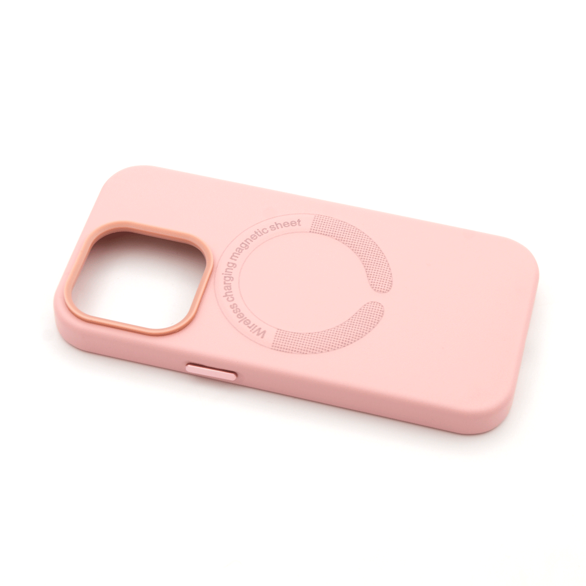 Tpu color skin magsafe for iphone 14 pro (6.1") roza