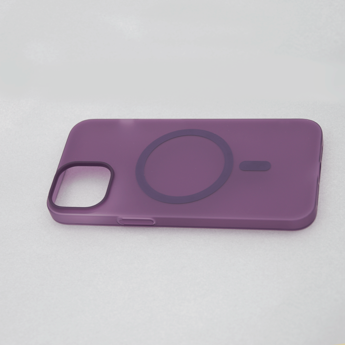 Pc silhouette magsafe  for iphone 14 pro (6.1") ljubičasta