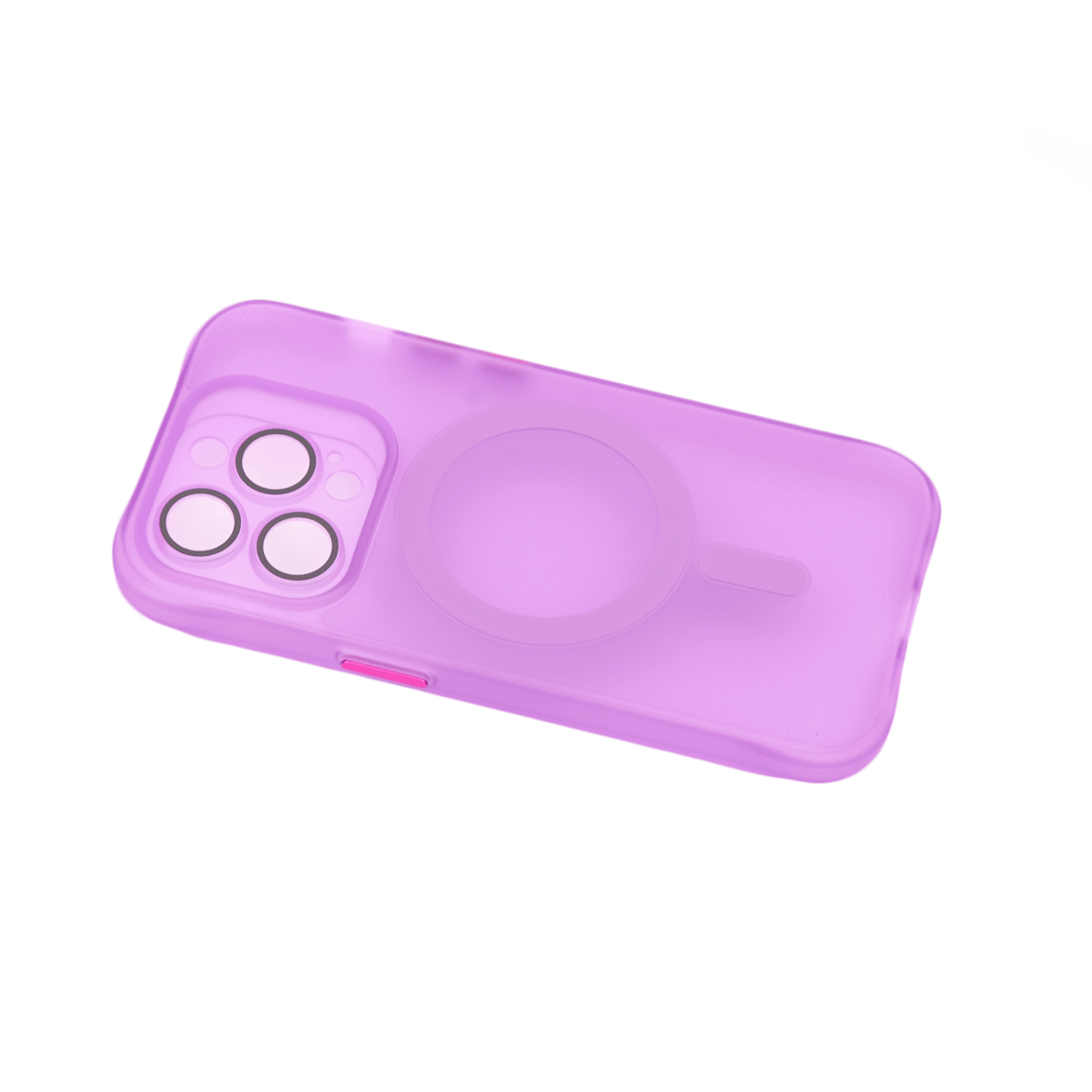 Tpu trans-color magsafe for iphone 14 pro (6.1") ljubičasta