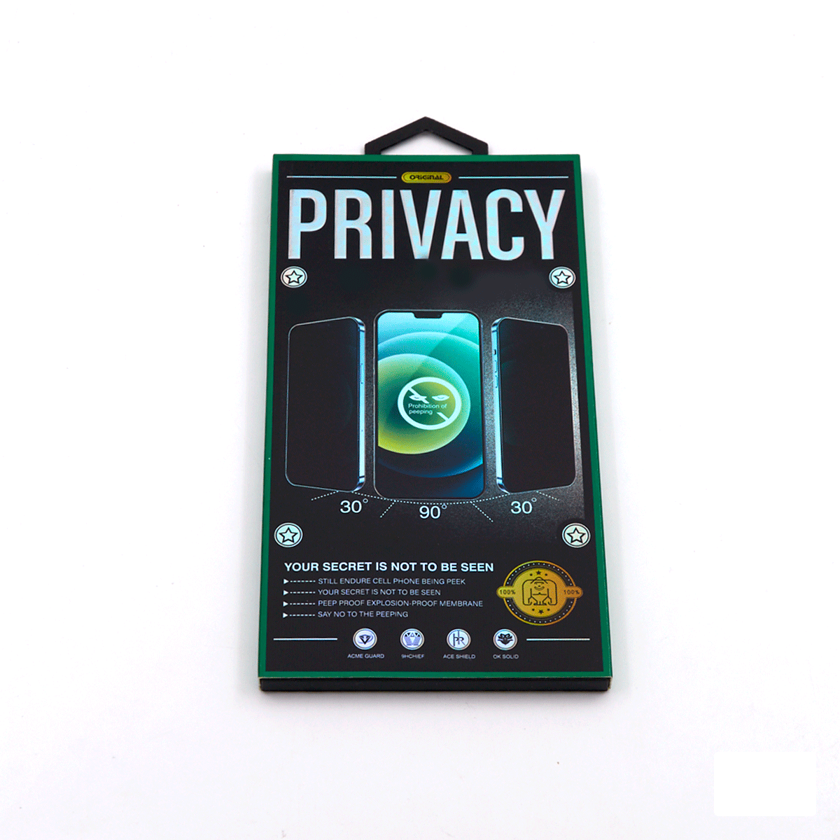 Nalepnica Display-a Glass PRIVACY 5D FULL GLUE for SM-S711B (Galaxy S23 FE) Screen unlock