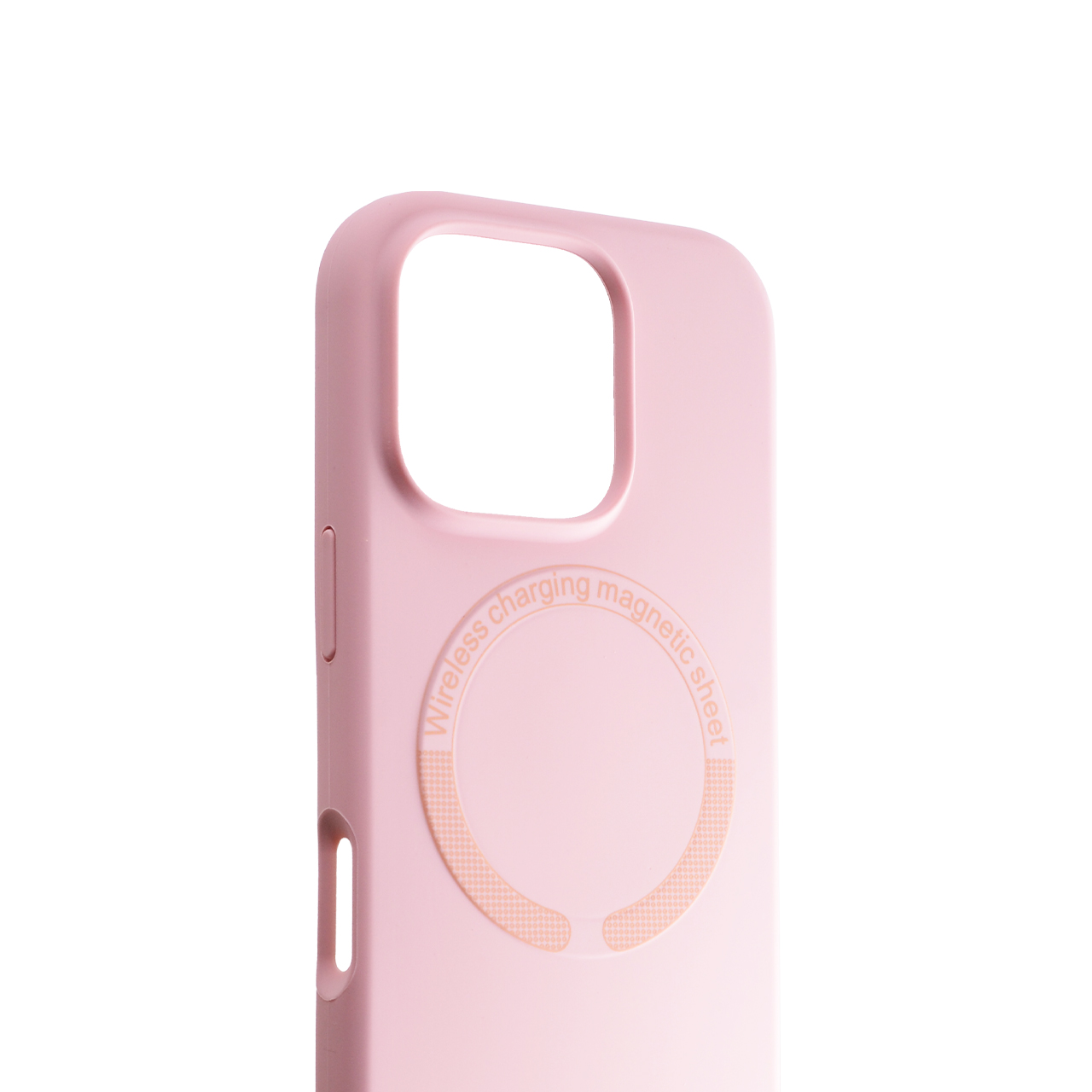 Tpu matte magsafe for iphone 16 pro (6.3") roza