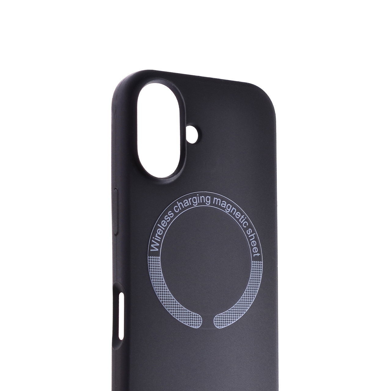 Tpu matte magsafe for iphone 16 (6.1") crna