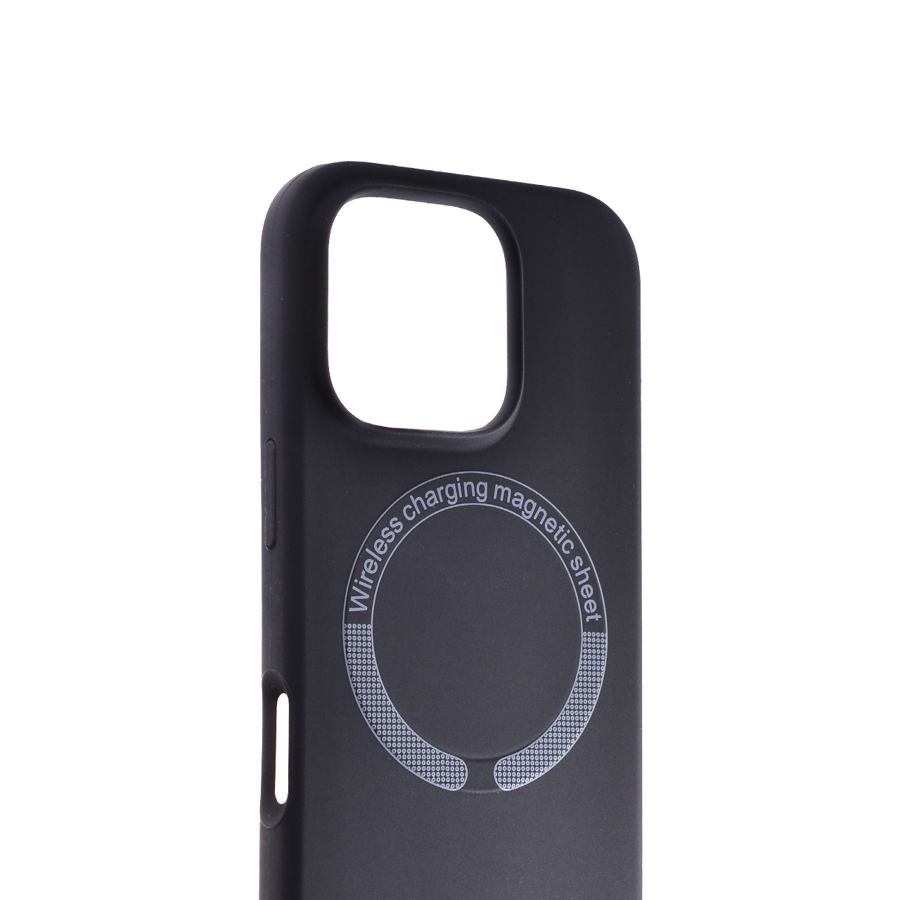 Tpu matte magsafe for iphone 16 pro (6.3") crna