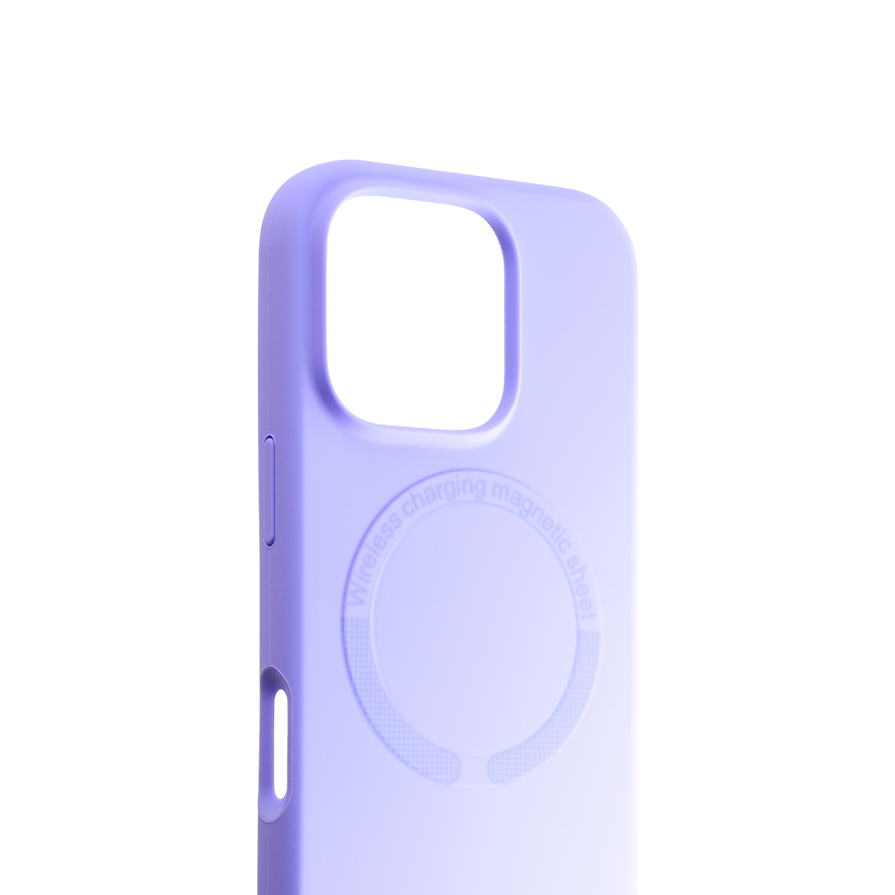 Tpu matte magsafe for iphone 16 pro (6.3") ljubičasta