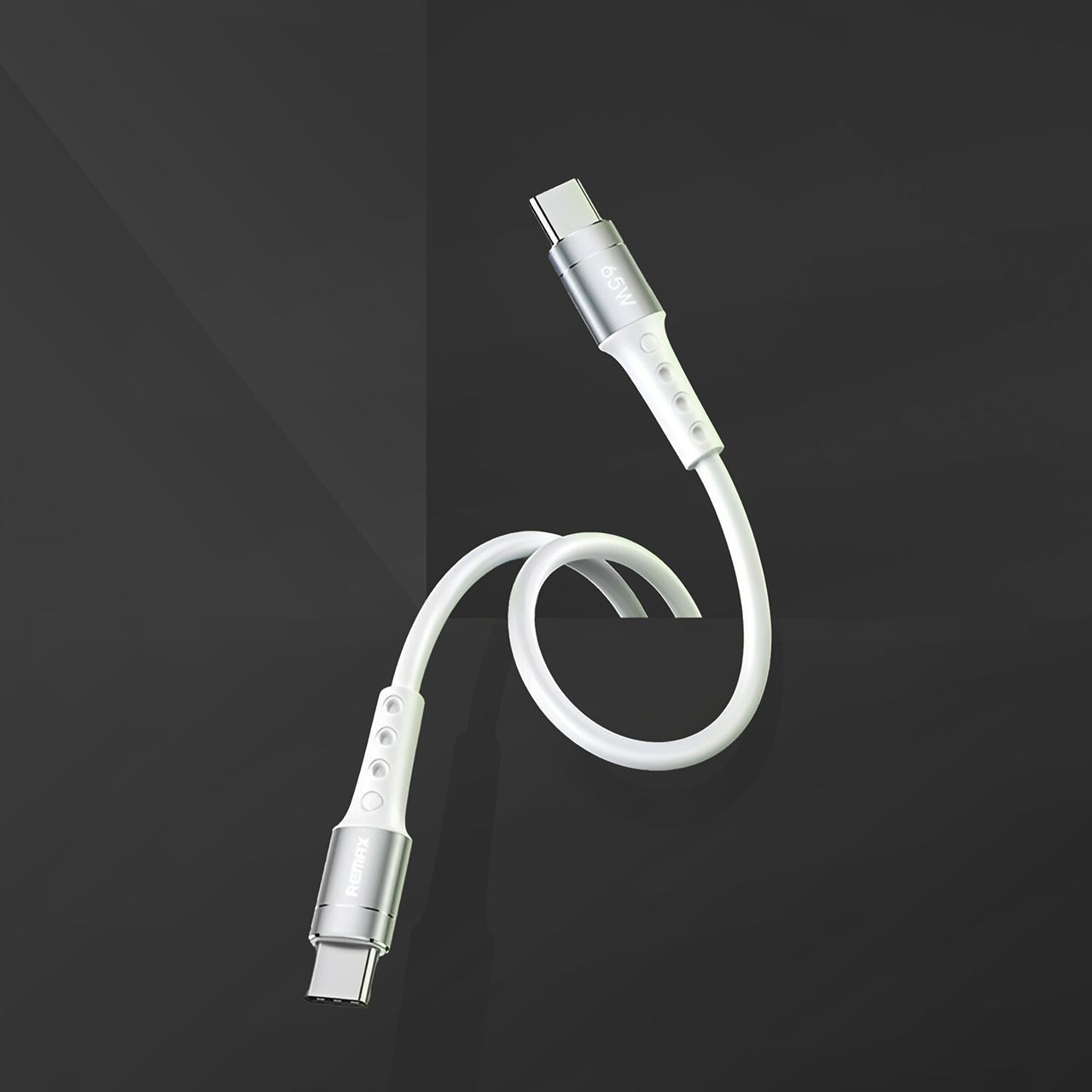 Usb data cable remax rc-198 chaining pd 65w type-c na type-c beli 1m