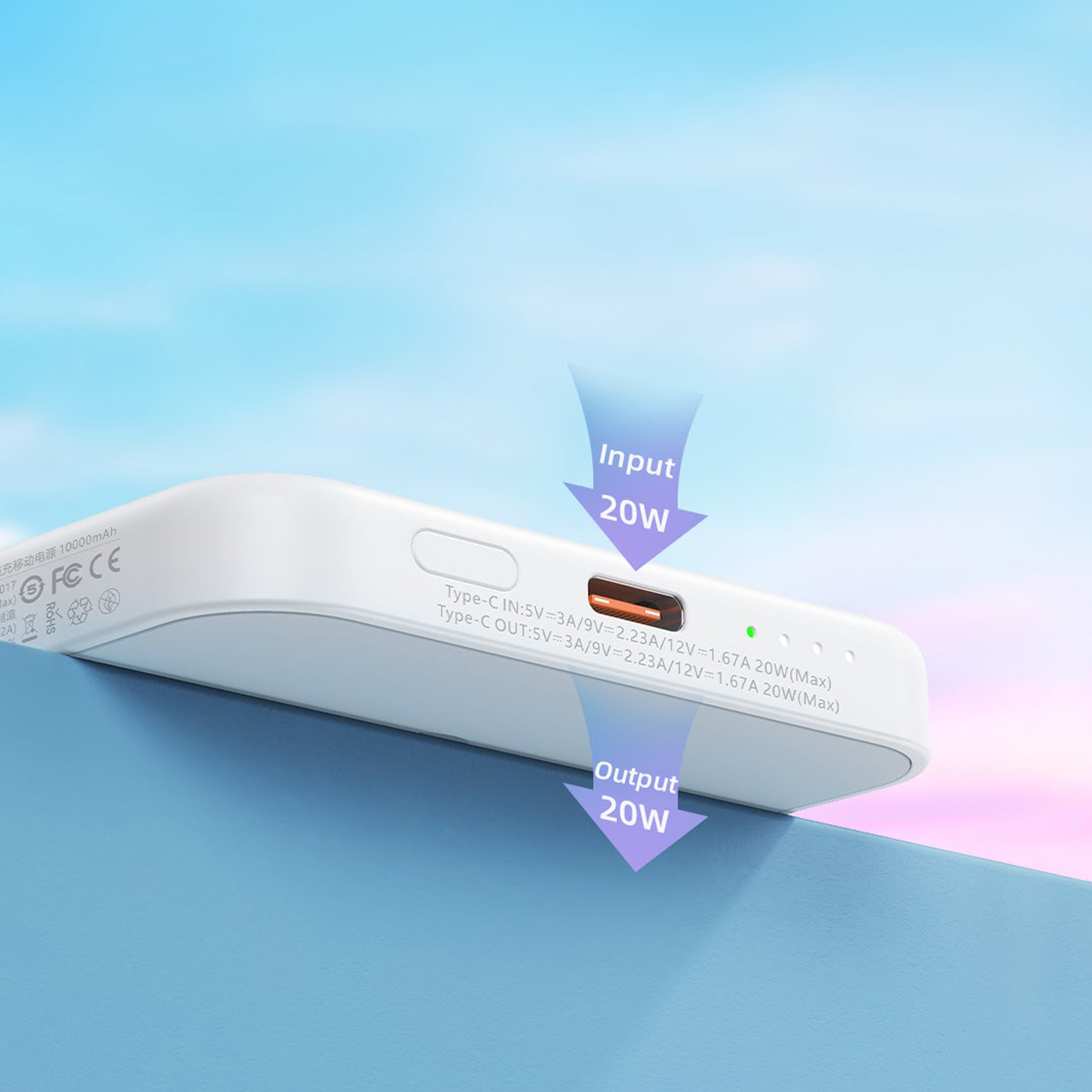 Power bank remax usion rpp-65 15w magnetic wireless fast charge 10000mah (beli)