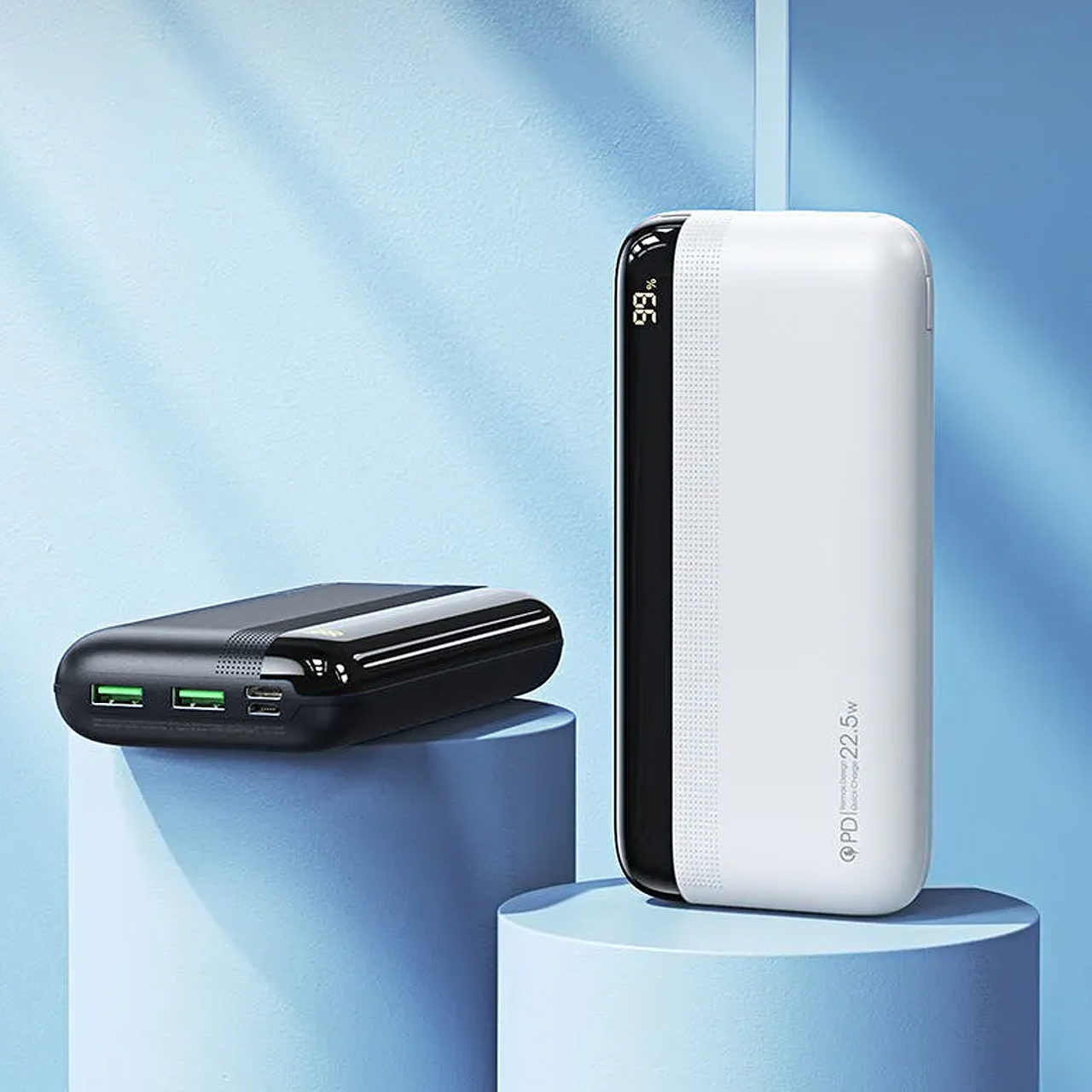 Power bank remax kiren rpp-293 20w+22.5w pd/qc fast charge 10000mah (crni)