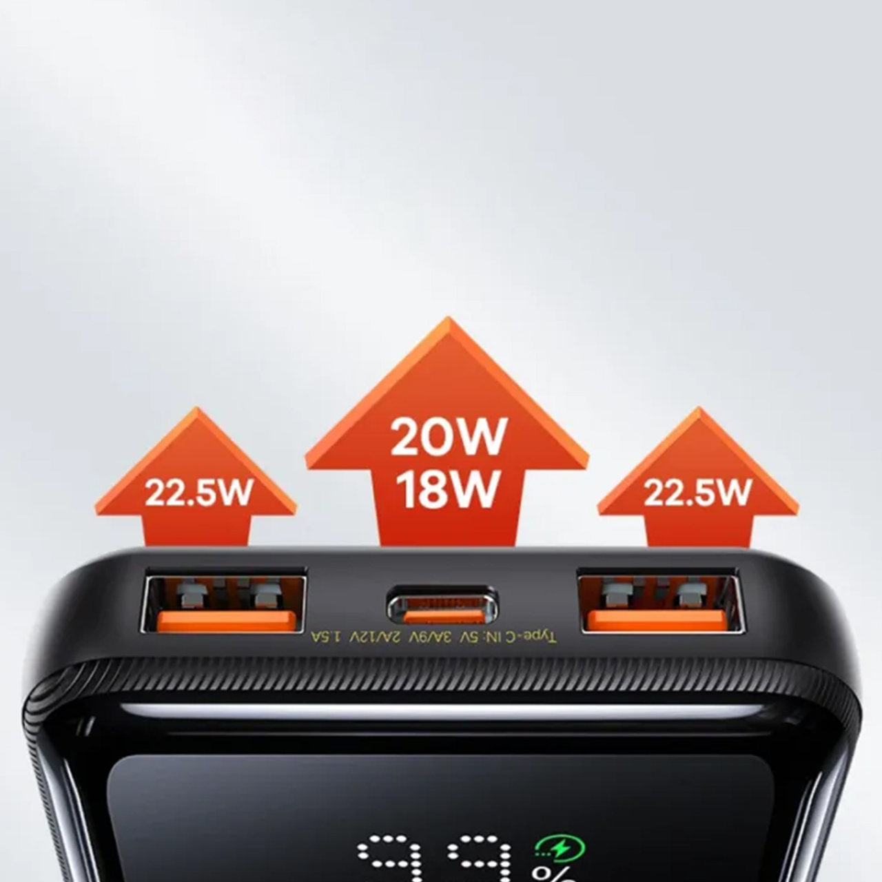 Power bank remax cynlle rpp-622 20w+22.5w pd/qc fast charge 10000mah (crni)