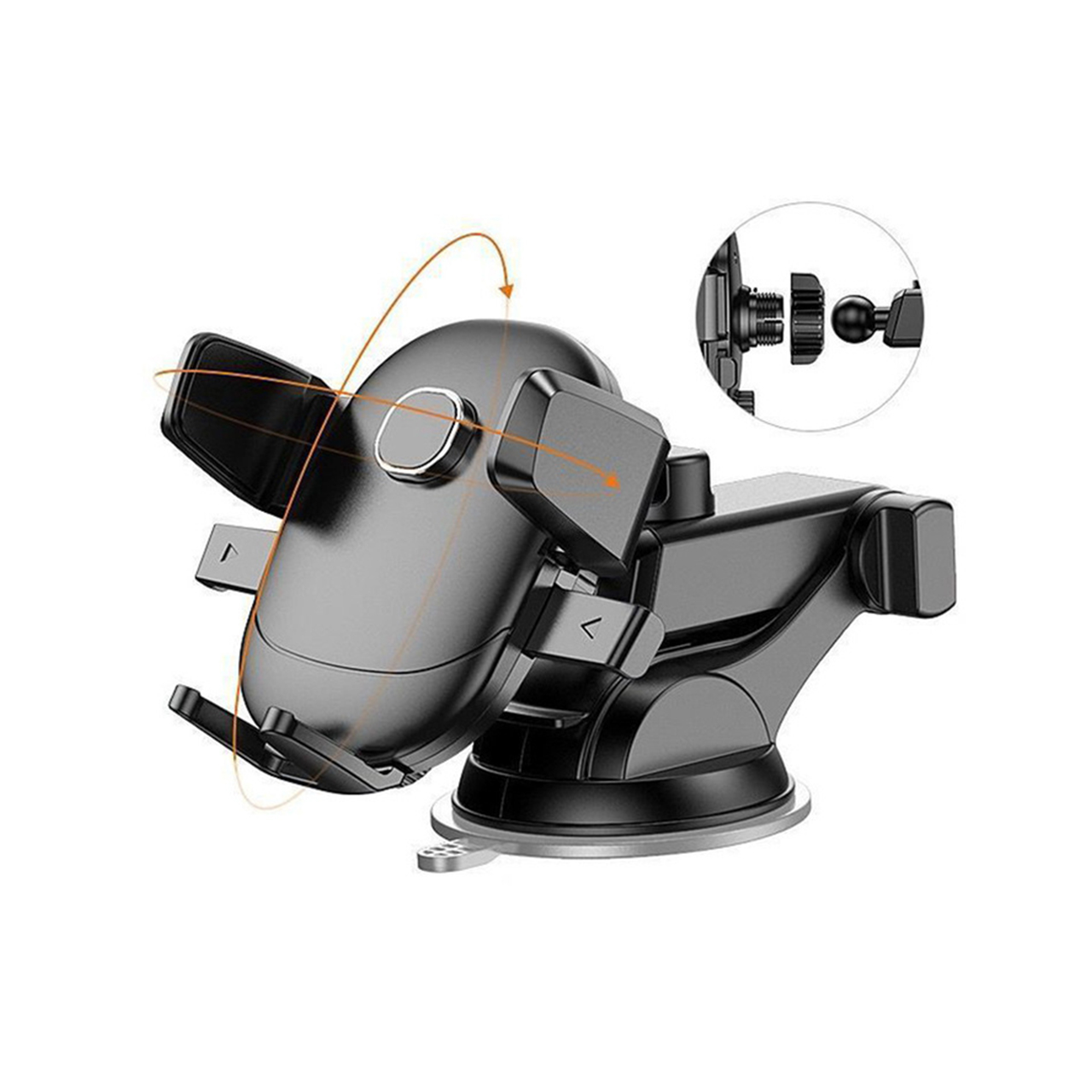 Držač za mobilni telefon - 2u1 na vakum i za ventilaciju (h-xp331)