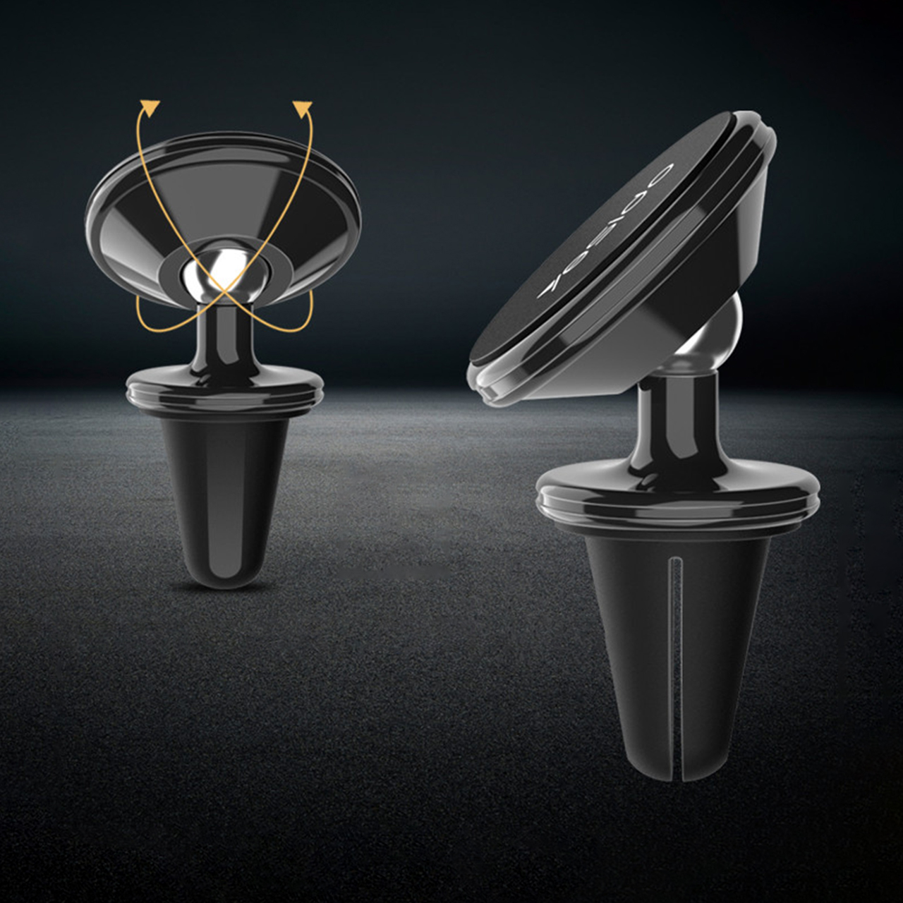 Držač za mobilni telefon yesido za ventilaciju sa magnetom (c59) black