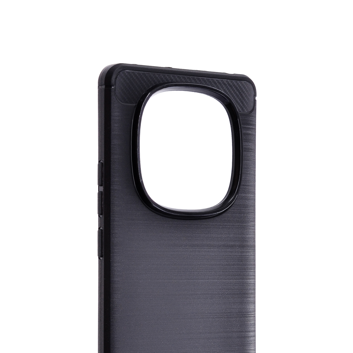 Tpu brushed za redmi note 14 pro 4g (black)