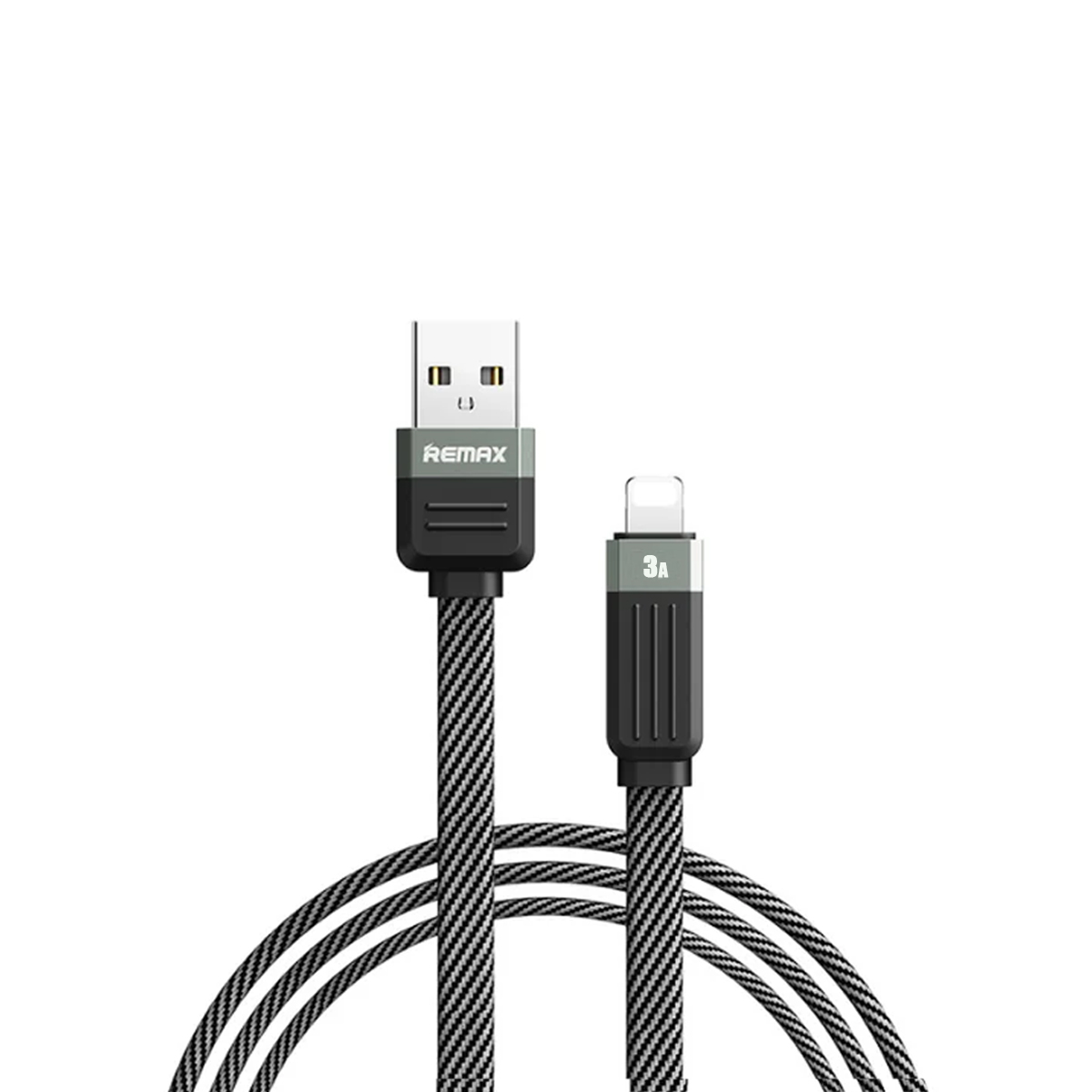 Usb data cable remax rc-c085 janker 3a fast charge iphone crni 1m