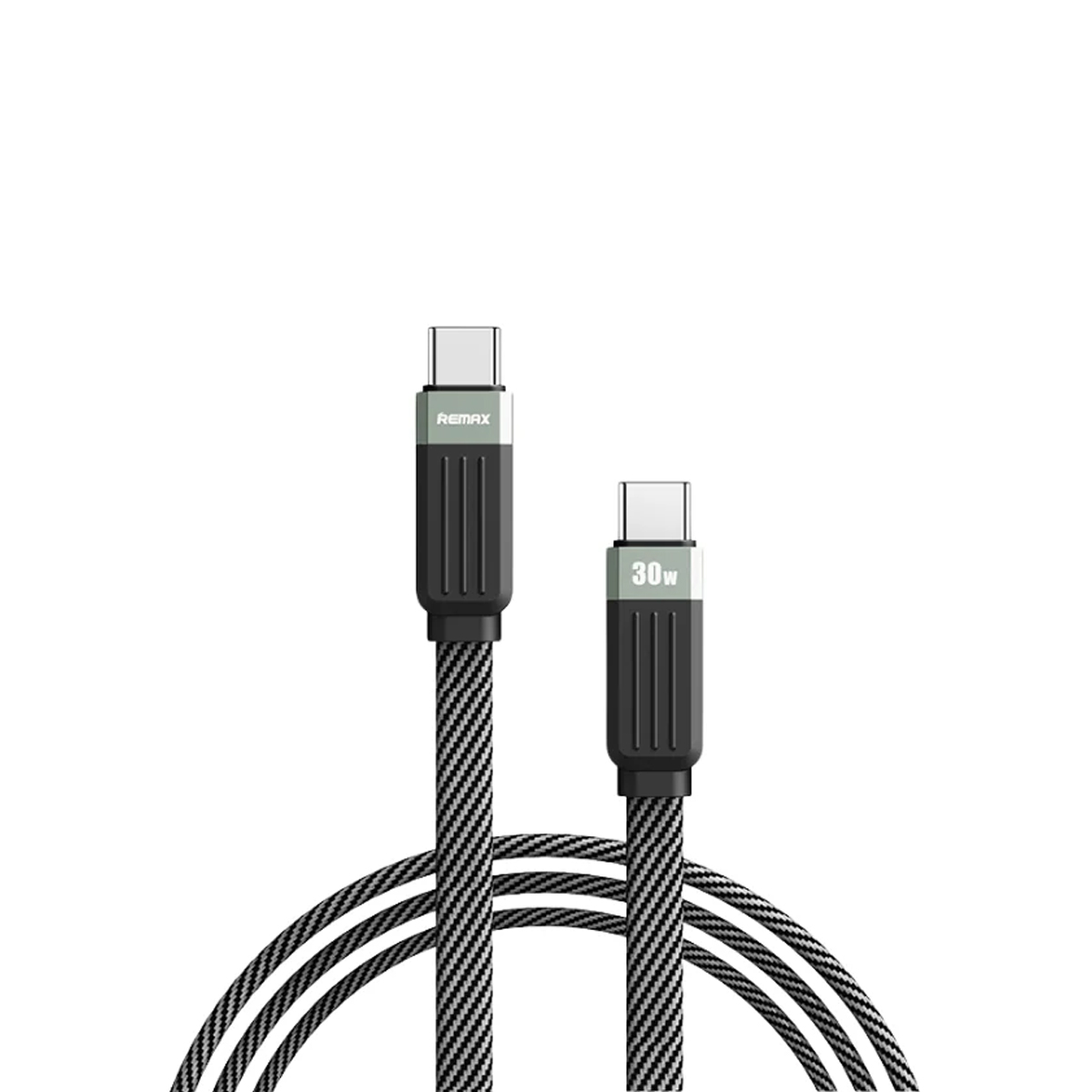 Usb data cable remax rc-c088 janker 30w fast charge type-c na type-c crni 1m