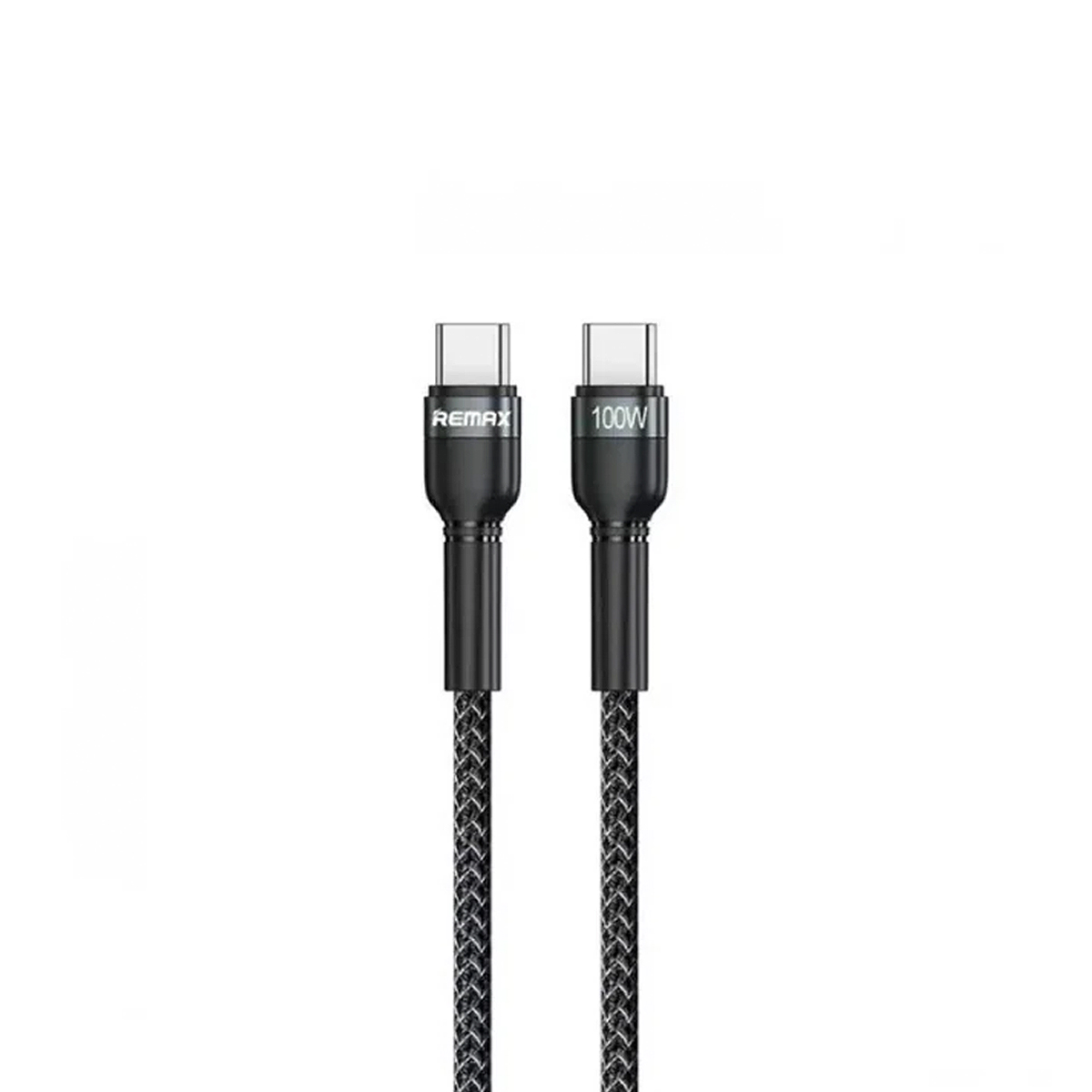Usb data cable remax rc-172 jany 100w fast charge type-c na type-c crni 1m