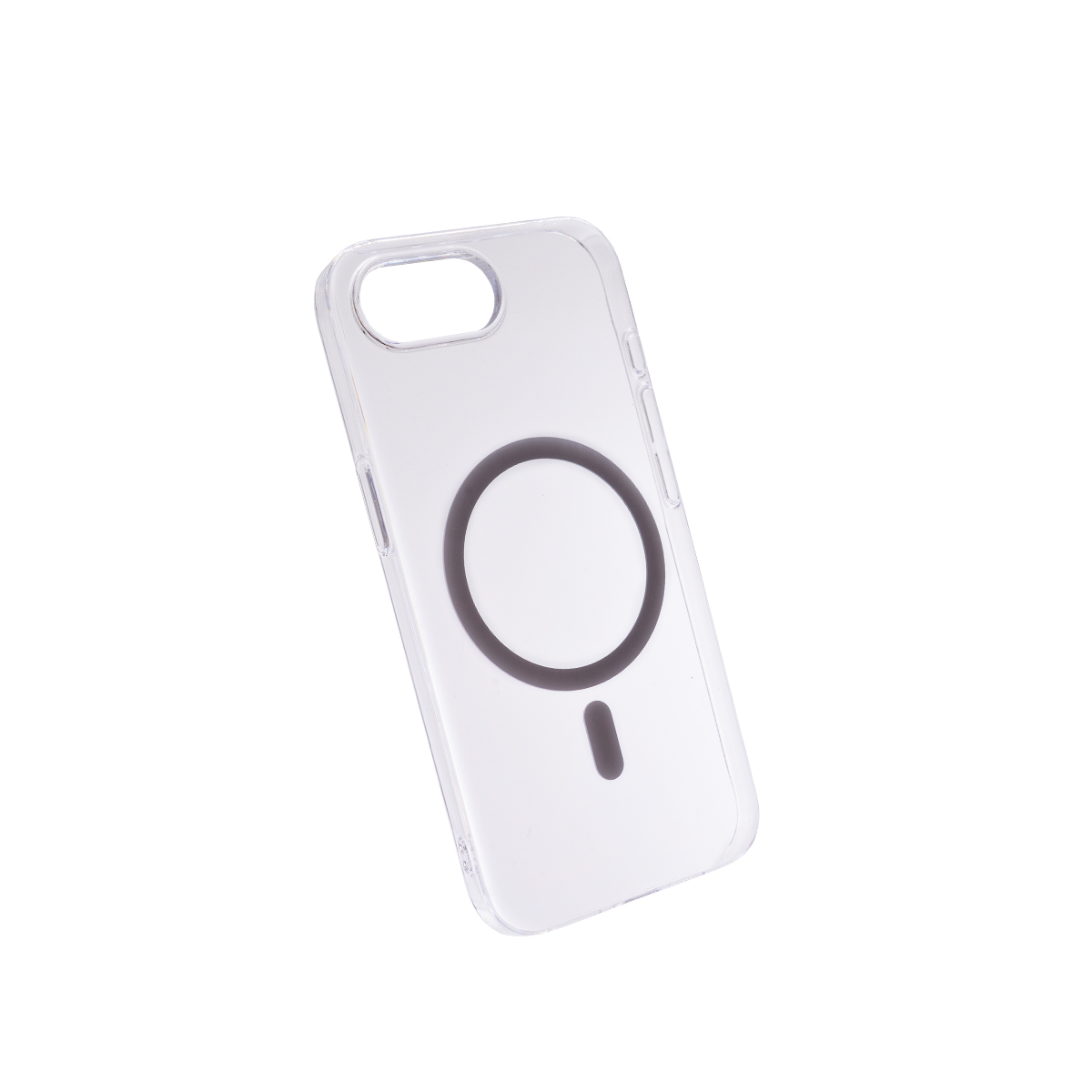 Tpu silhouette magsafe  for iphone 16e (6.1") bela