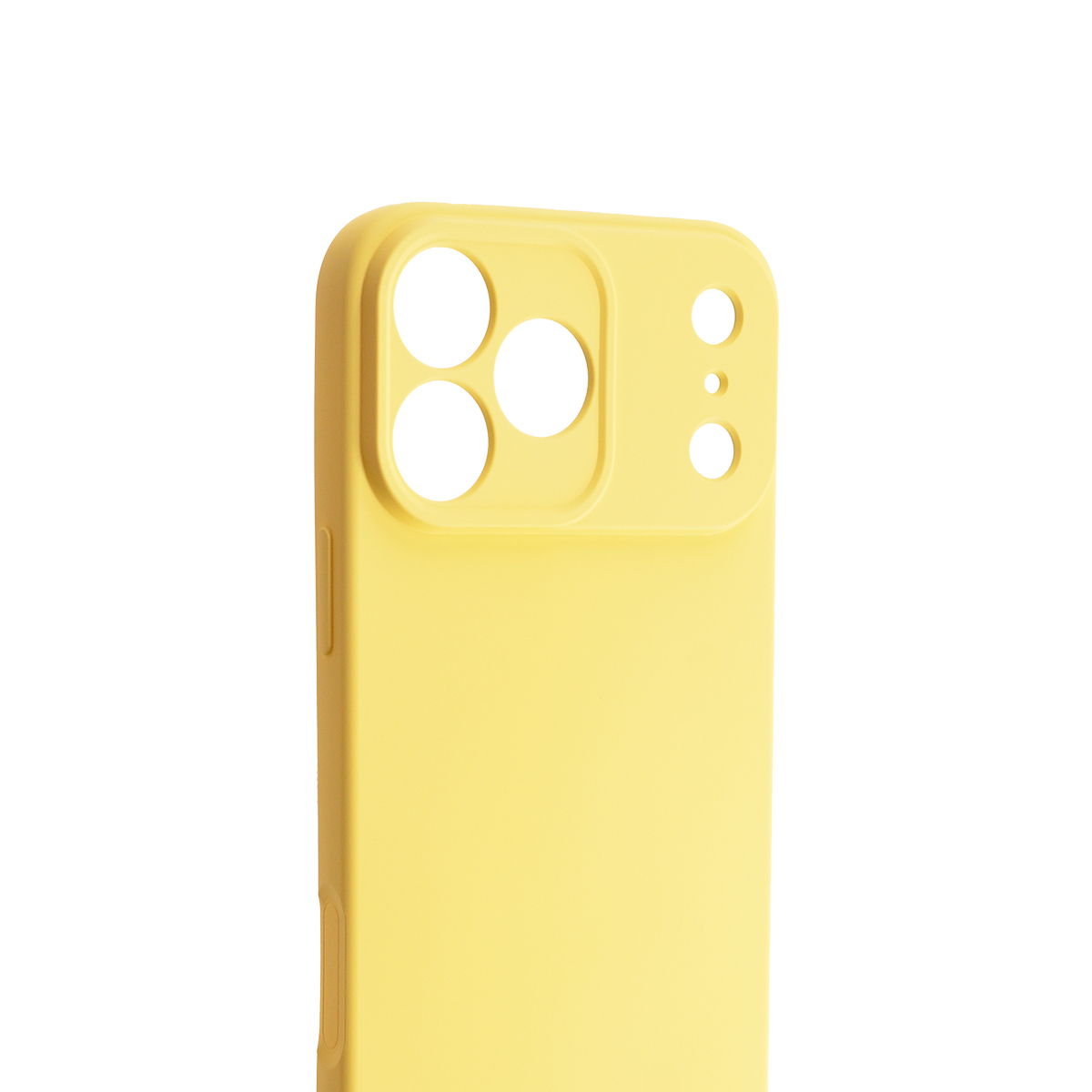Tpu matte  for iphone 17 pro max 6.9" (žuta)