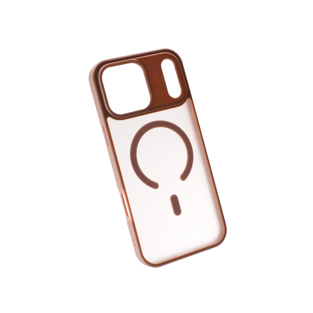 Pc pastel magsafe  for iphone 17 pro max (6.9") braon