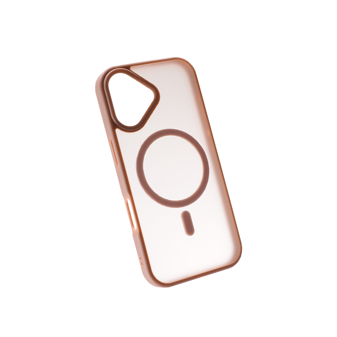 Pc pastel magsafe  for iphone 17 (6.3") braon