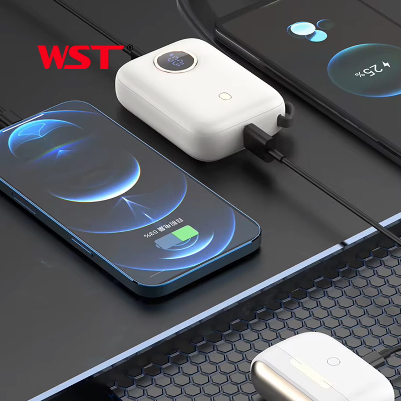 Power bank wst dl103sp 9600 mah 22.5w fast charge (beli)