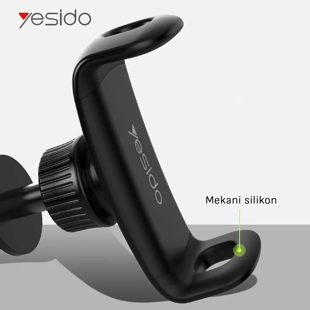 Držač za mobilni telefon yesido za ventilaciju (c47) black