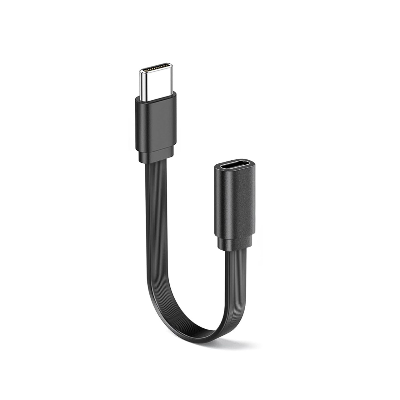 USB Data Cable PD SUPER FAST Type-C na Type C M/Ž crni 0,1m