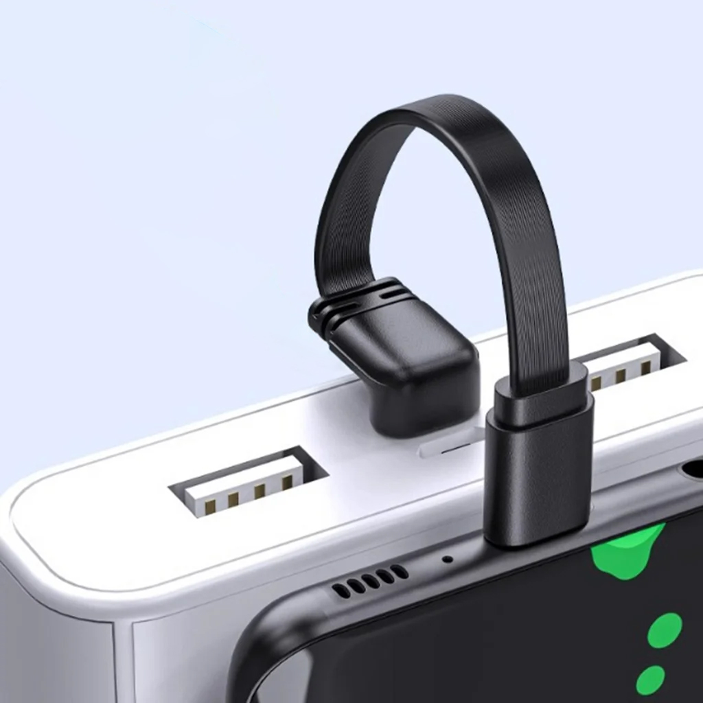 Usb data cable pd super fast type-c (l-oblik/90°) na type c m/m crni 0,1m