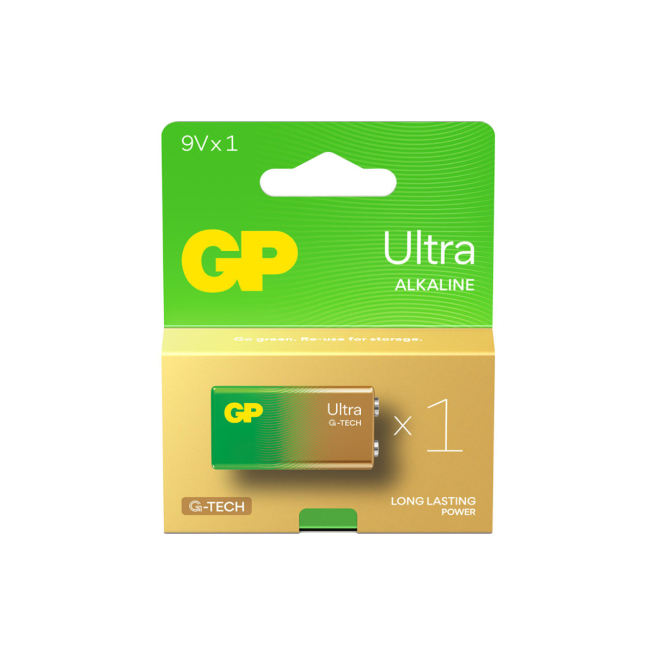 GP 1604AU21-SB1-LR61 9V alkalna baterija