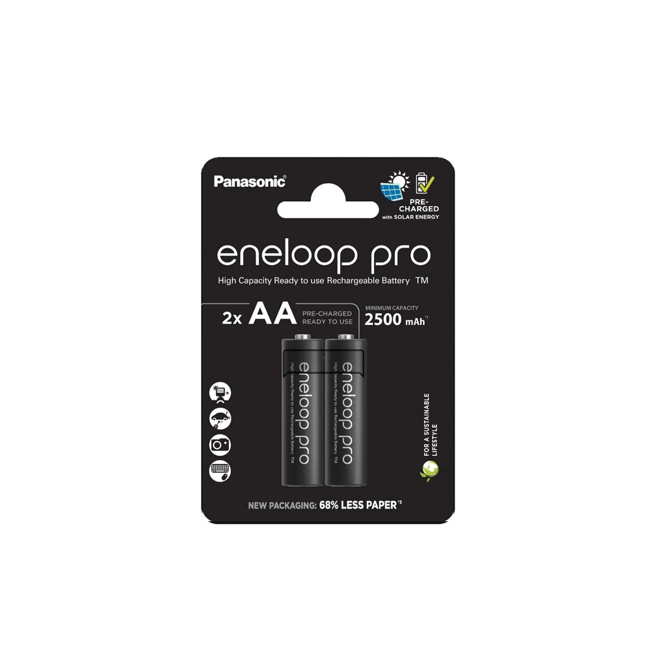Panasonic bat. eneloop PRO AA/2B (BK-3HCDE/2CP)