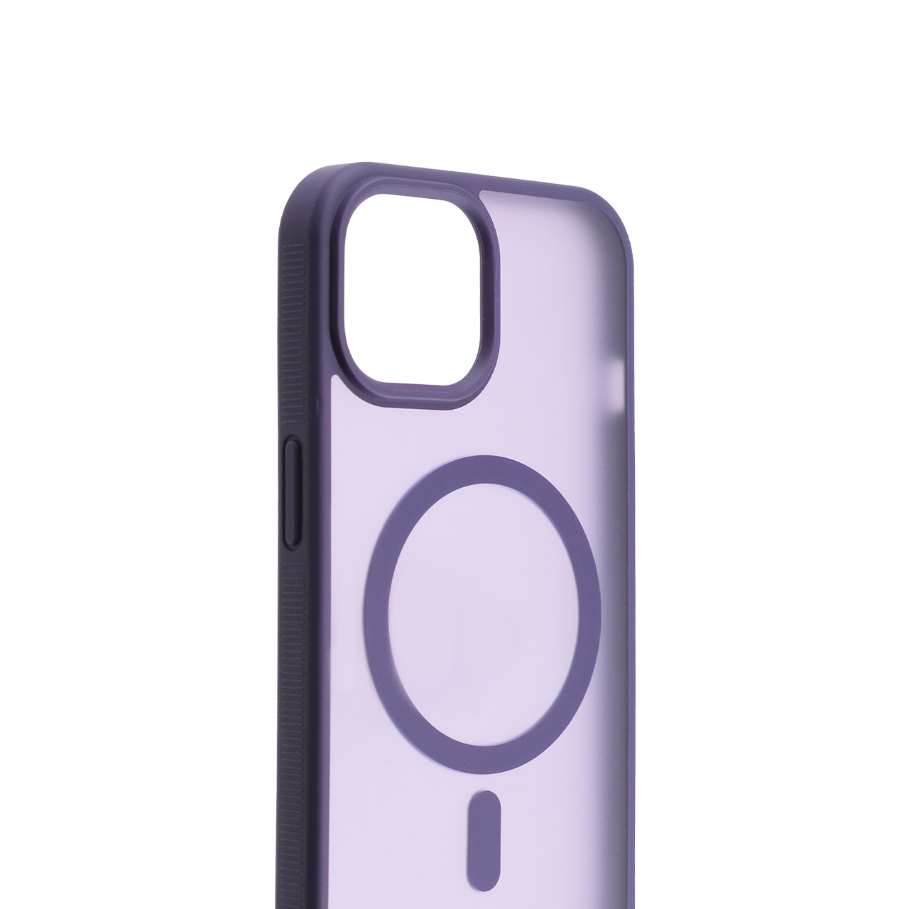 Pc pastel magsafe  for iphone 15 (6.1") ljubičasta