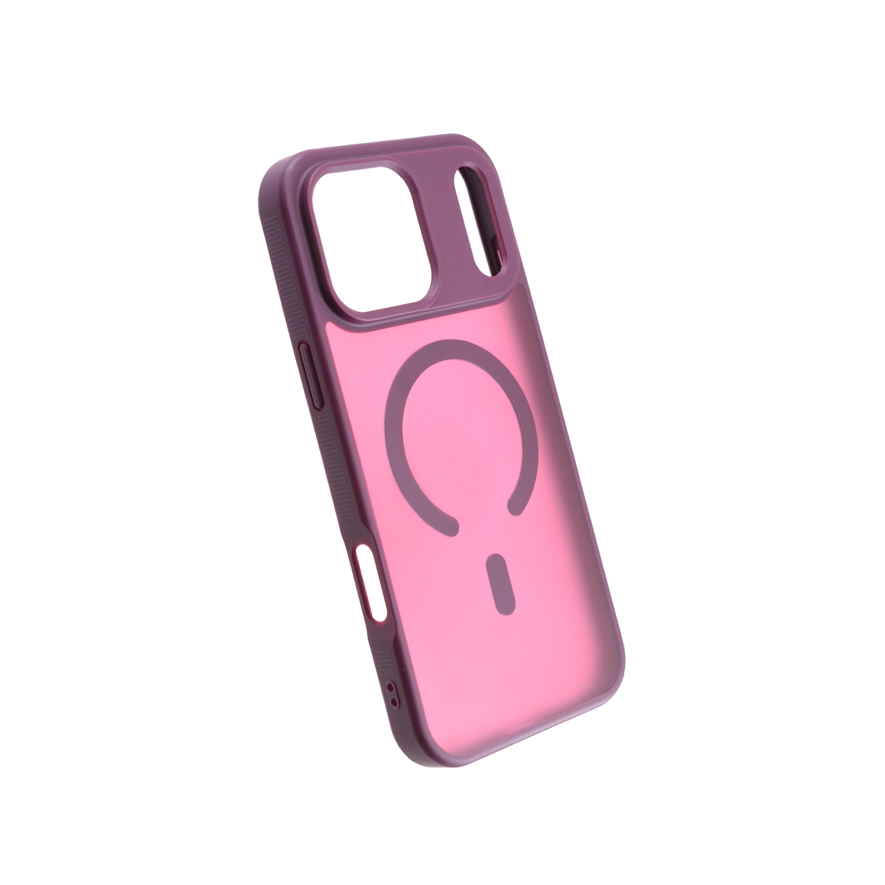 PC PASTEL MAGSAFE  for iPhone 17 Pro Max/18 Pro Max (6.9") bordo