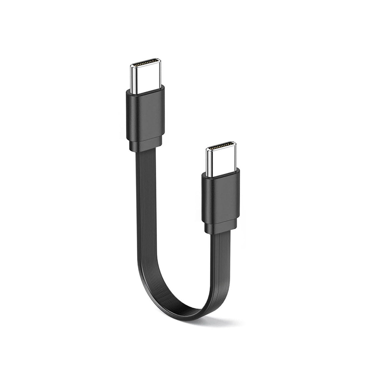 USB Data Cable PD SUPER FAST 66W Type-C na Type C M/M crni 0,1m