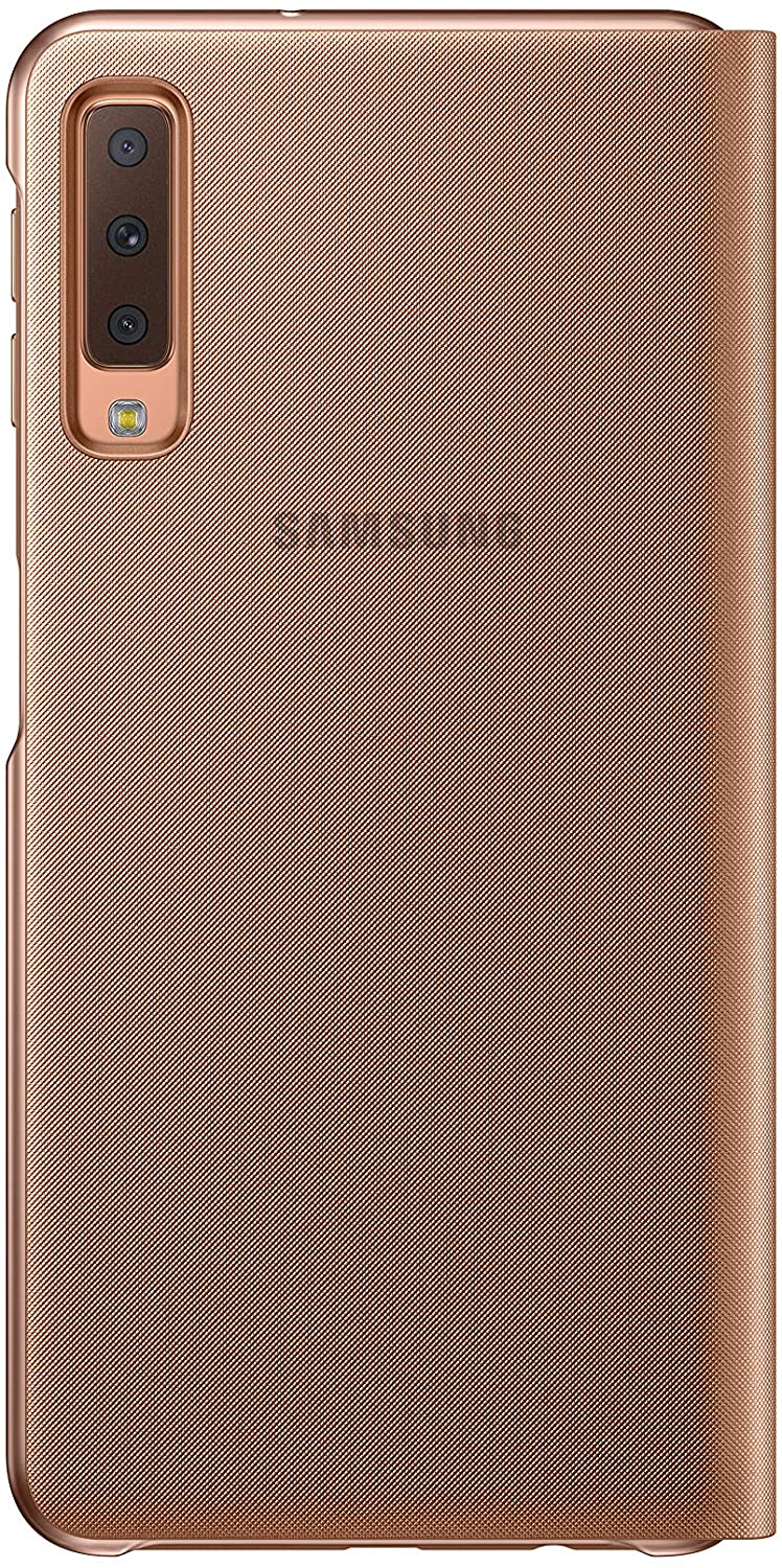 Samsung futrola sa preklopom a7 2018 ef-wa750-pfe (zlatna)