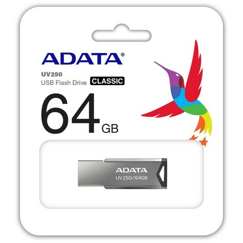 A-data usb fd 64gb auv250-64g-rbk crni