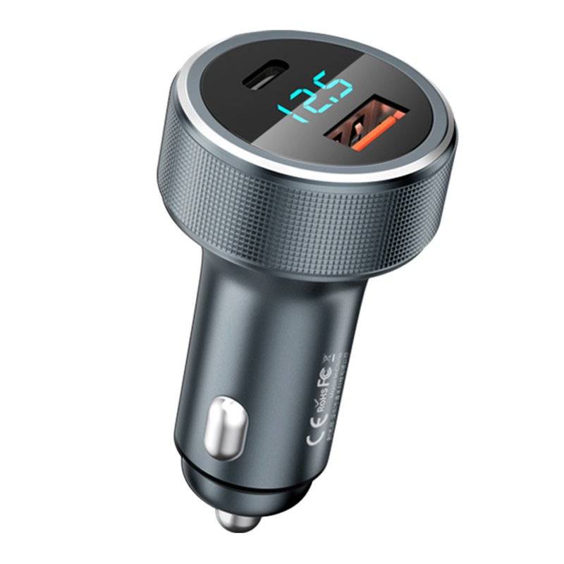 Auto punjač REMAX SALO RCC215 FAST CHARGE + PD 58.5W(crni)
