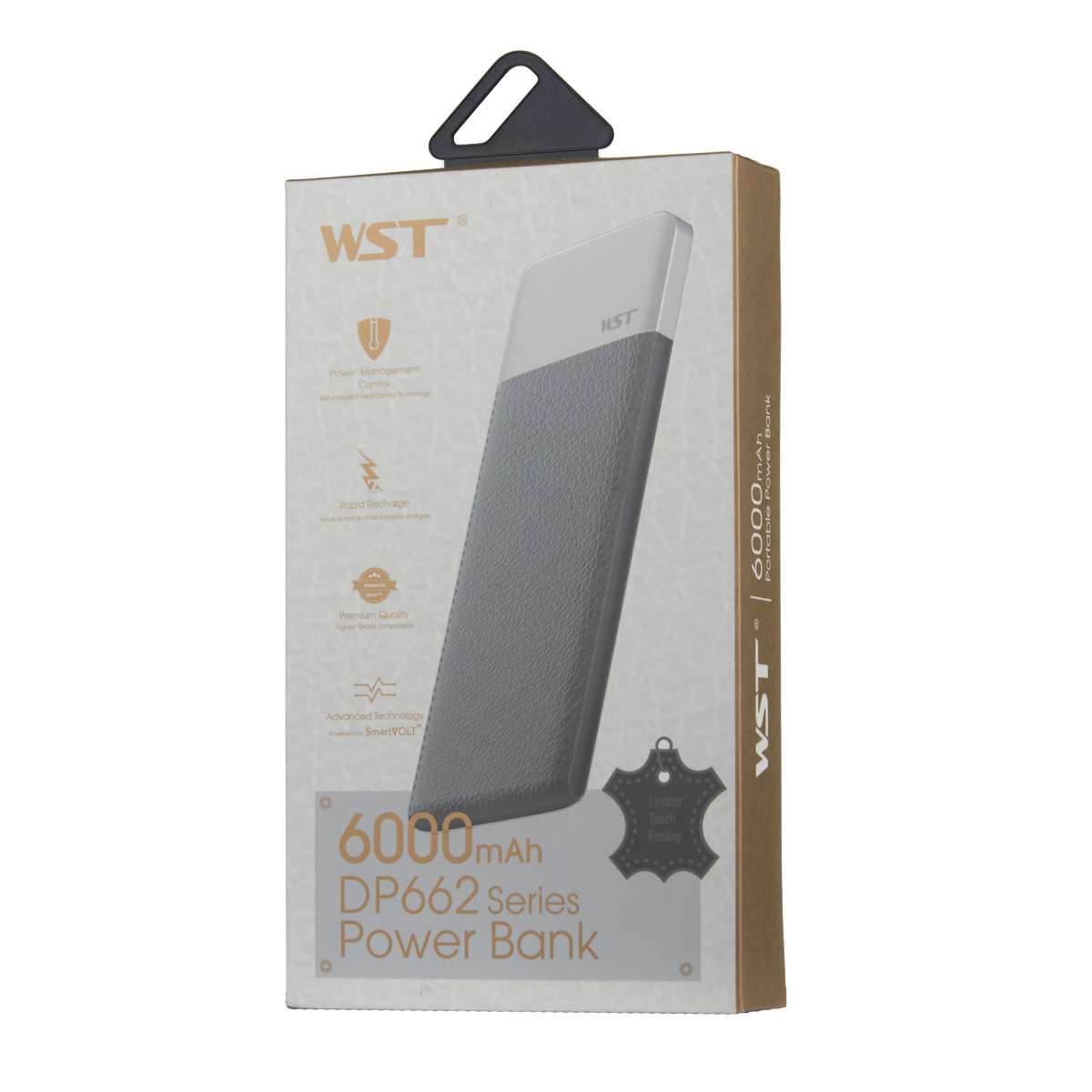 Power bank dp662 6000 mah (crni)