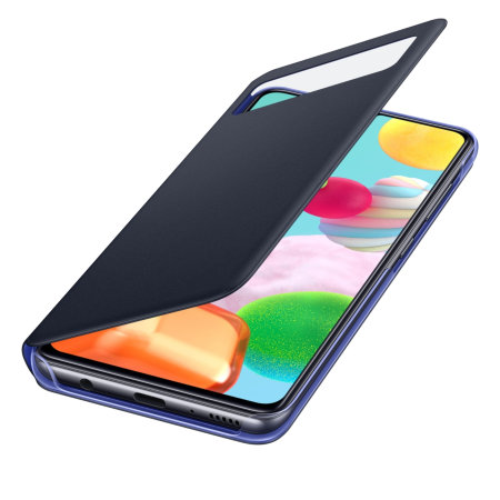 Samsung futrola sa preklopom i prozorom a41 a415 (crna)