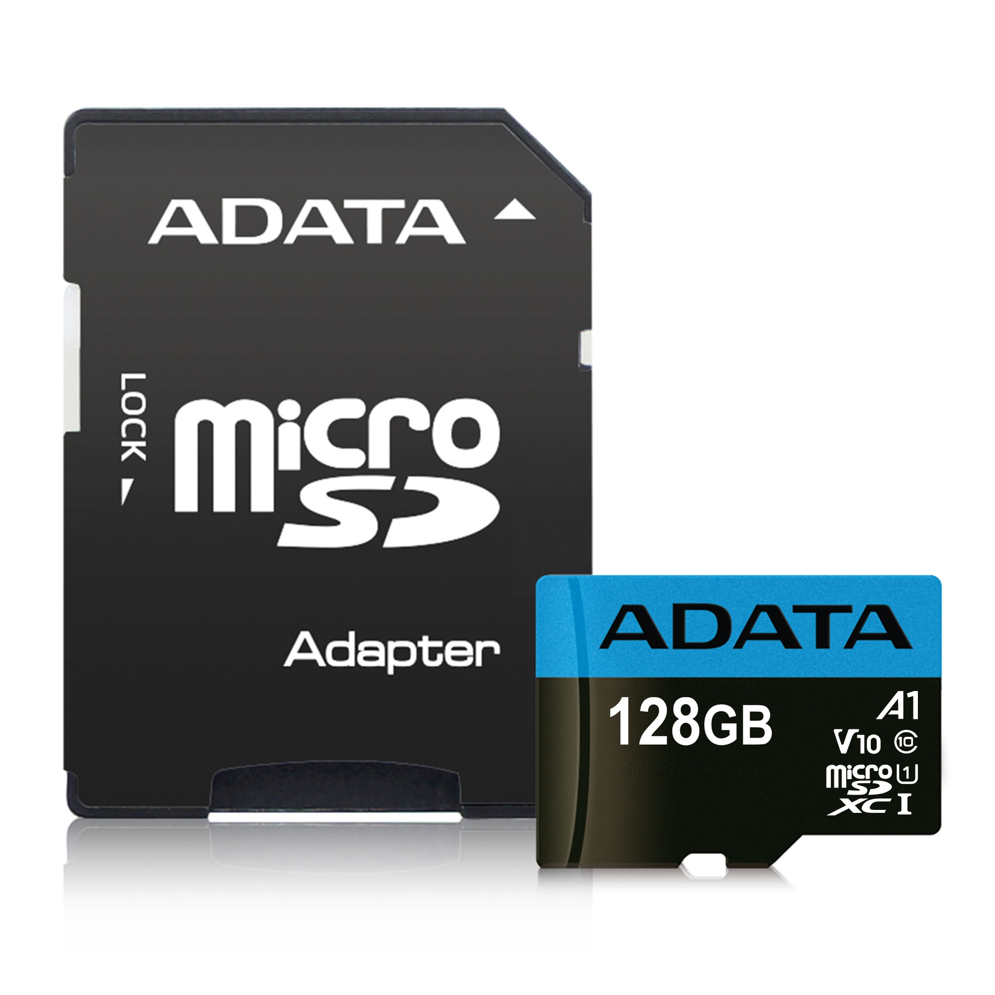 A-data  micro sd 128gb class 10 + sd adapter