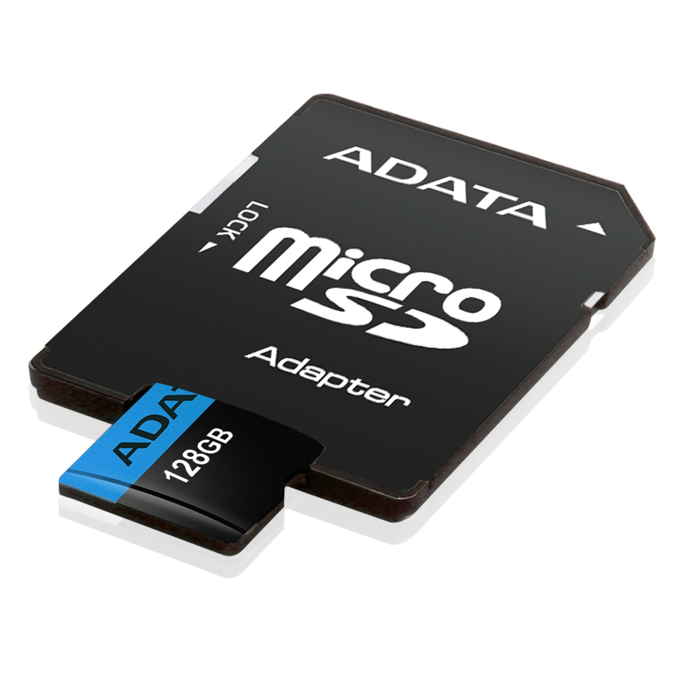 A-data  micro sd 128gb class 10 + sd adapter